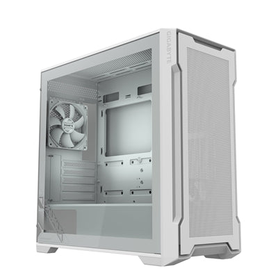 Gigabyte C102 GLASS ICE White Mid-Tower Case - Tempered Glass Gigabyte C102 GLASS ICE White Mid-Tower Case - Tempered Glass